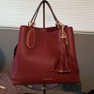 michael kors brooklyn oxblood